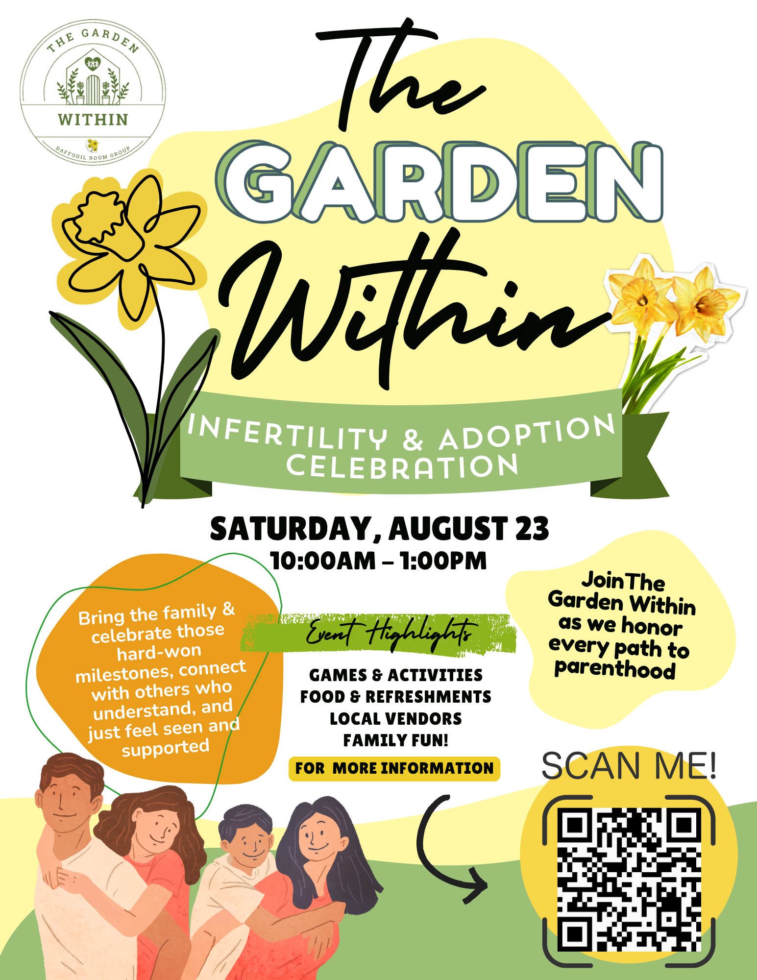 Campaign cover image for The Garden Within: Infertility & Adoption Celebration