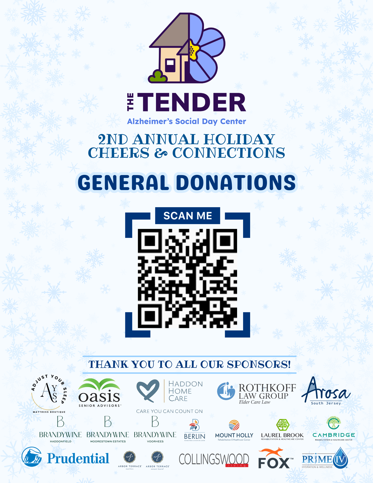 Campaign cover image for 2nd Annual Holiday Cheers General Donations