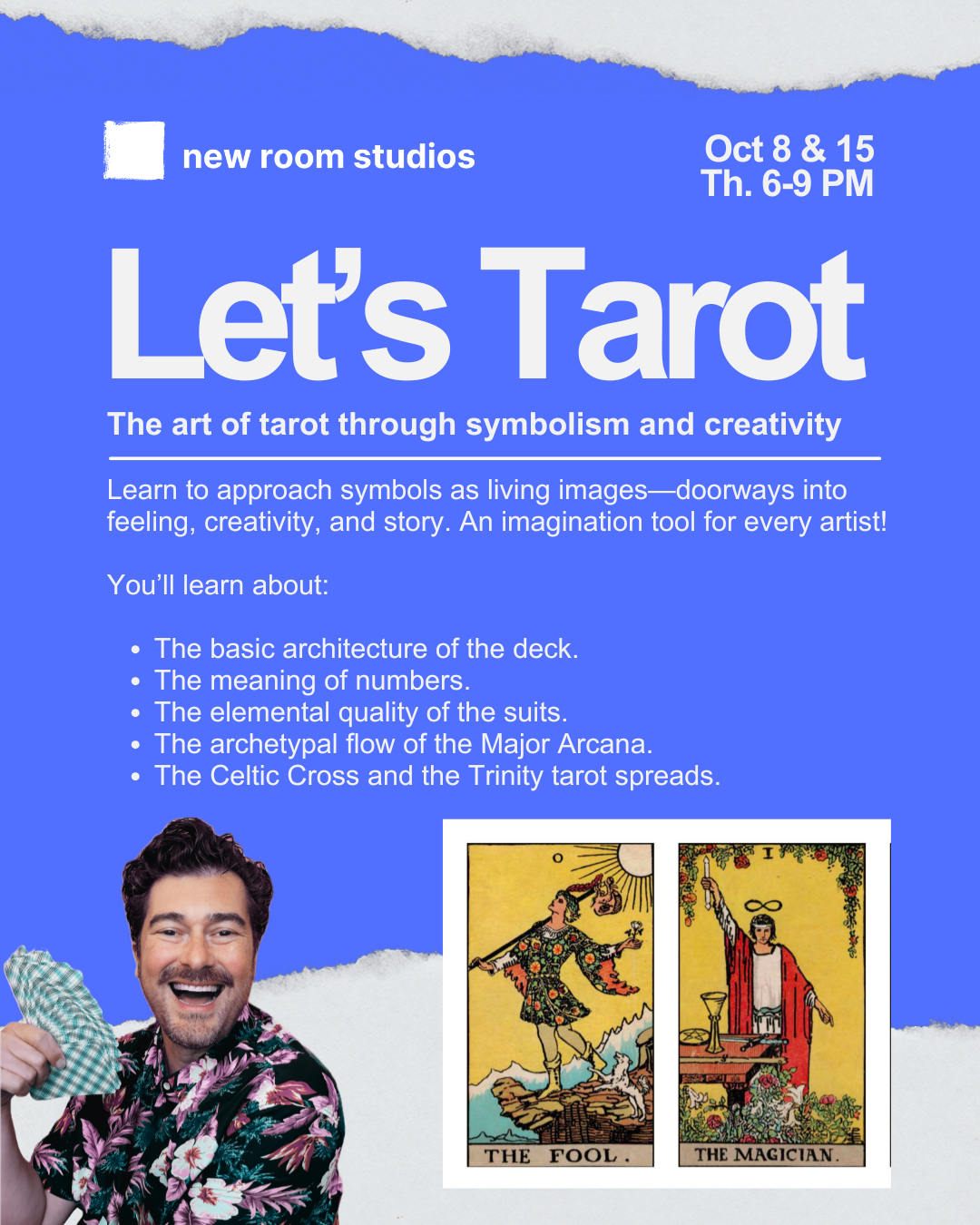 Campaign cover image for Let’s Tarot Workshop with Joaquin Lopez