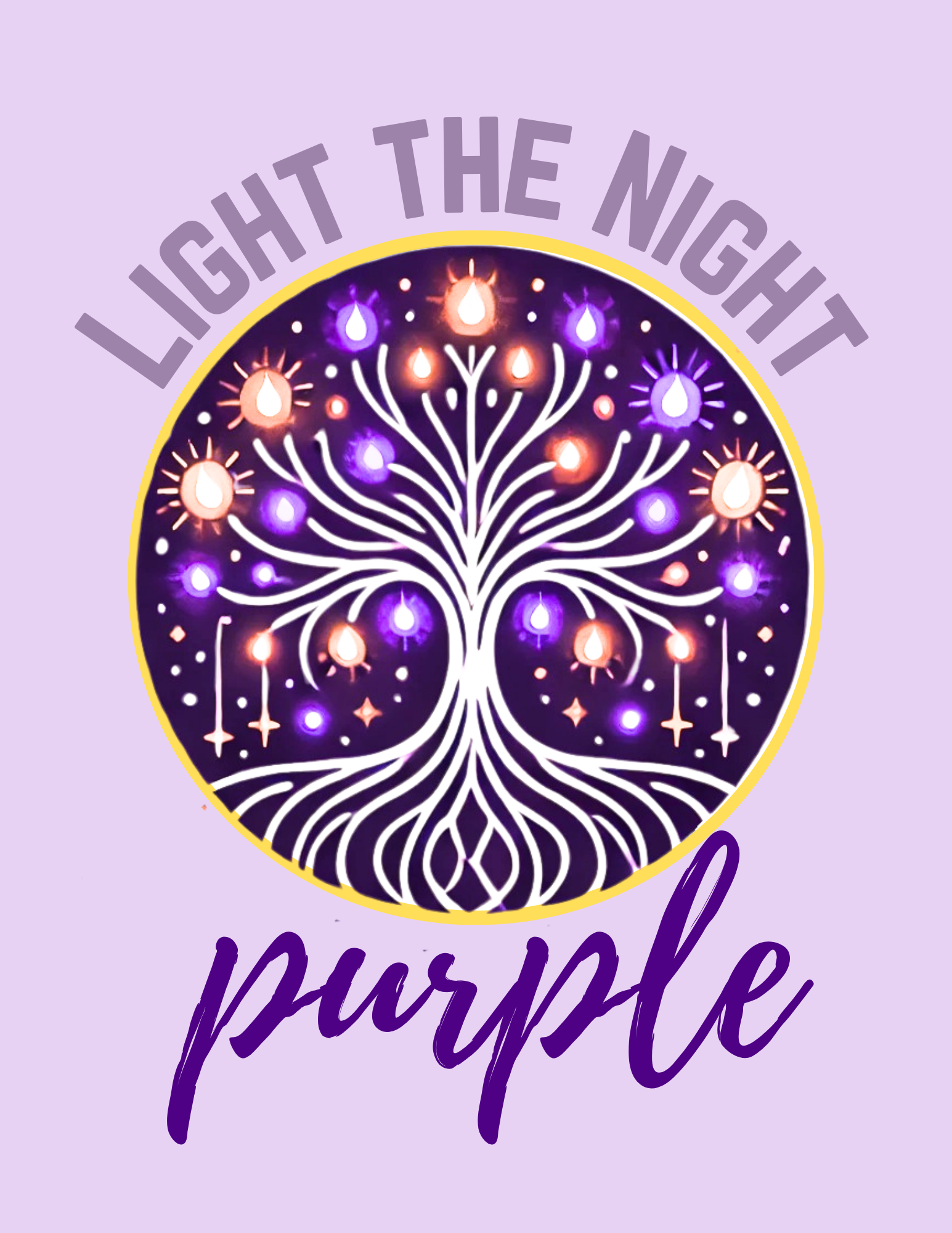 Campaign cover image for Show Your Support of the 10th Annual Light the Night Purple!