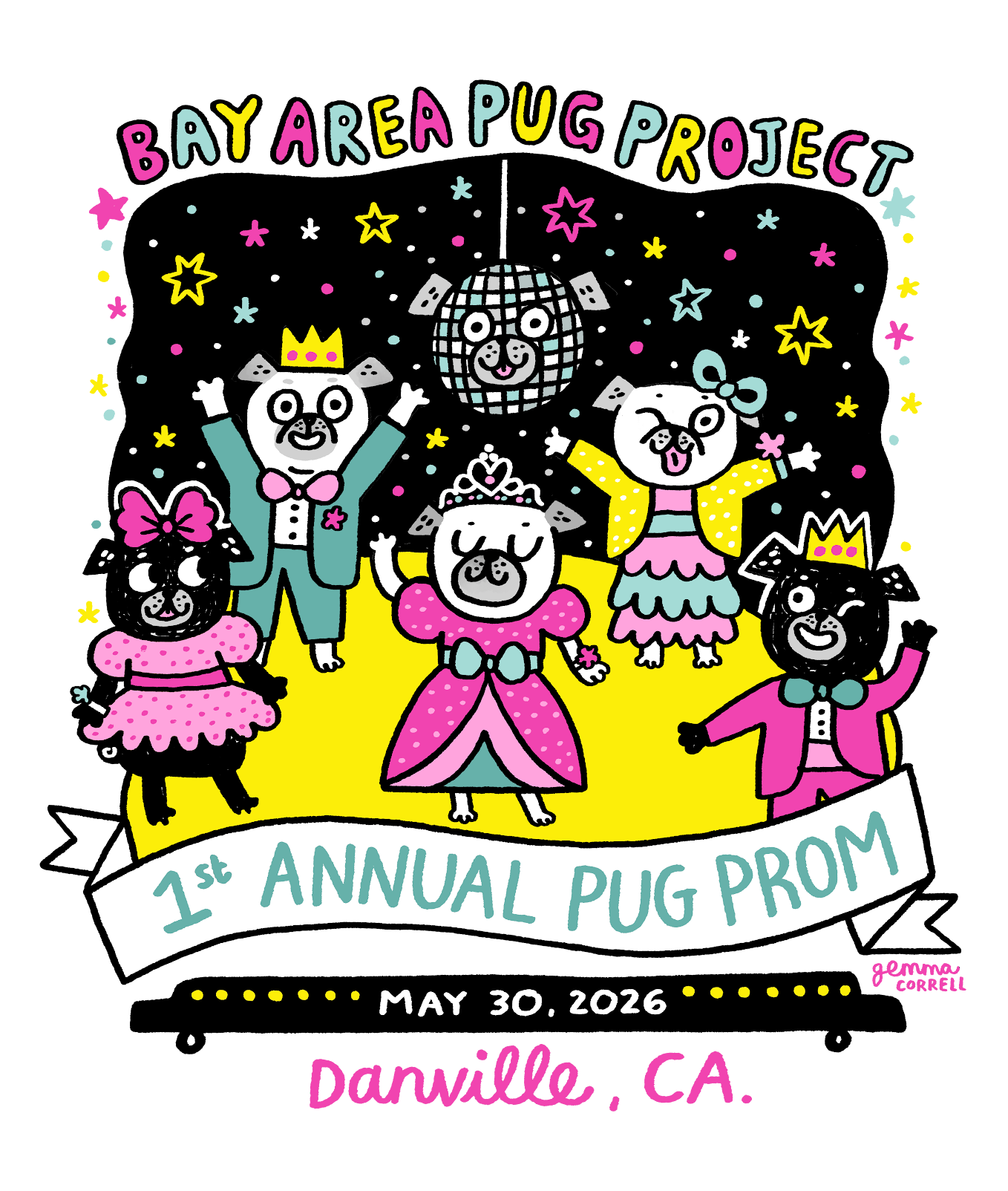 Campaign cover image for Pug Prom 2026