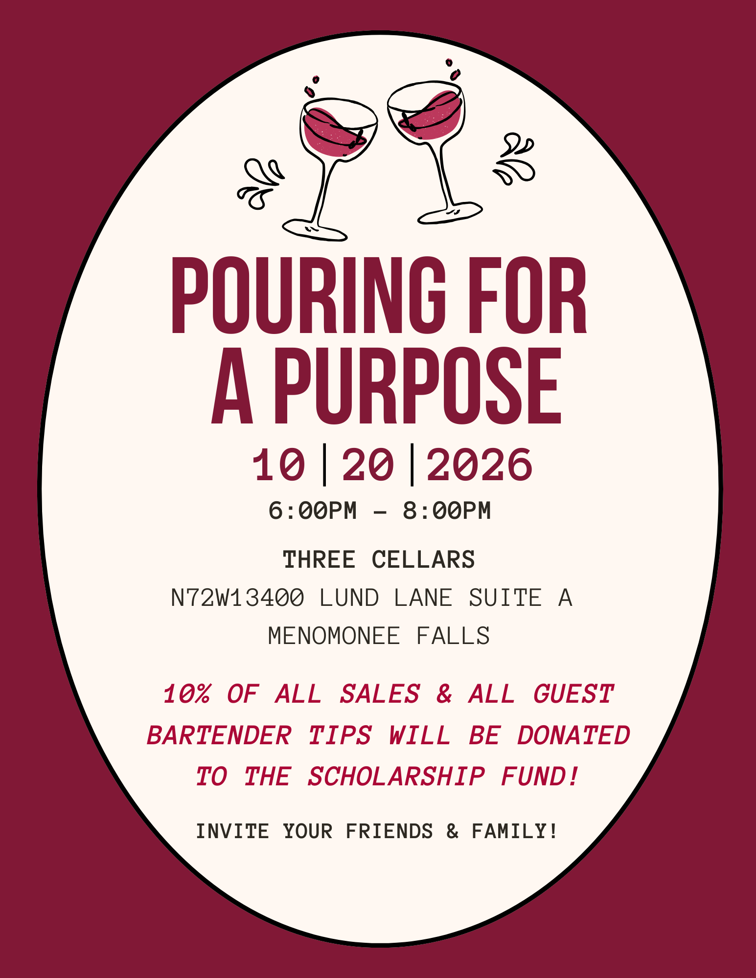 Campaign cover image for Pouring for a Purpose Oct 2026