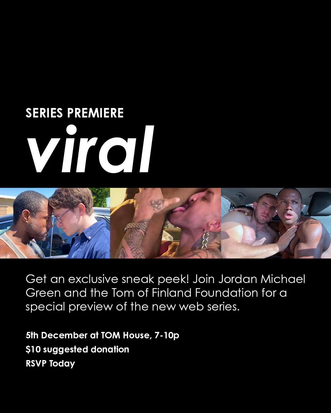 Campaign cover image for viral Series Premiere Screening | December 5, 2025