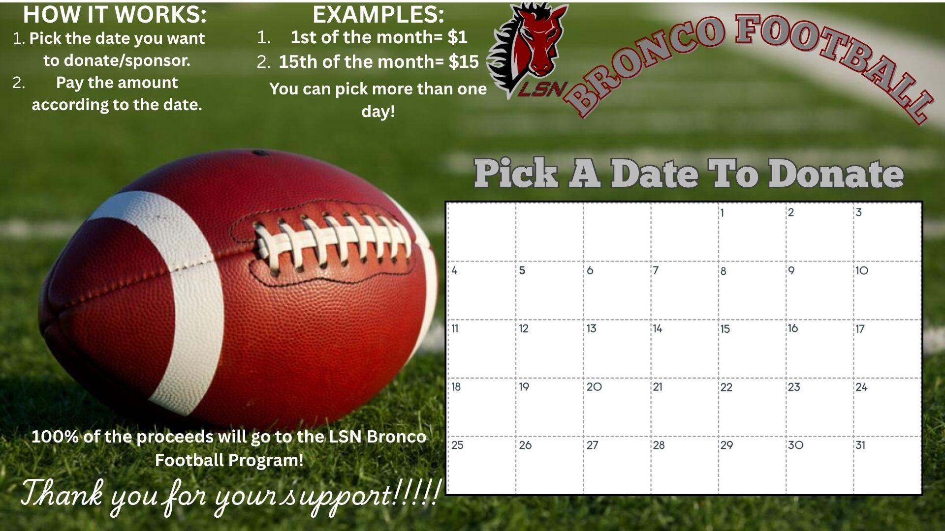 Campaign cover image for Touchdown for Team Spirit: Fuel the Broncos’ Fire!