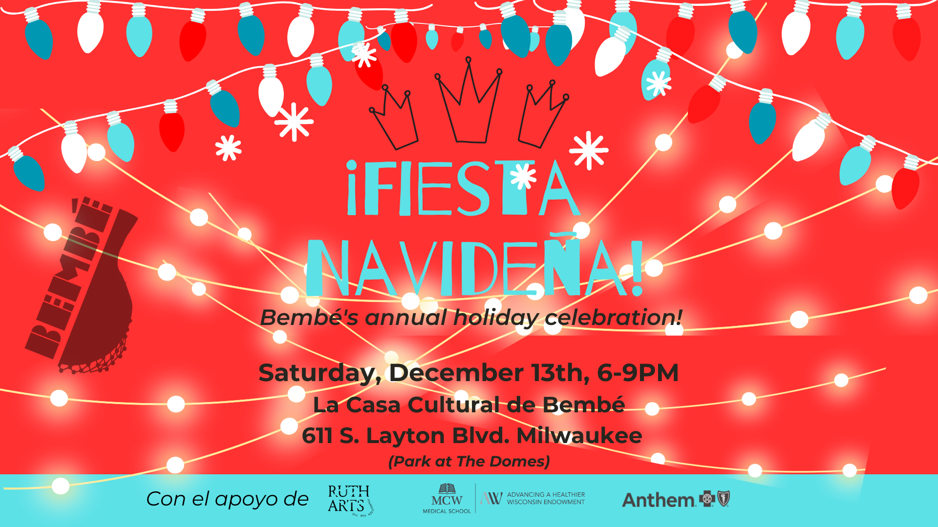 Campaign cover image for Bembé's Fiesta Navideña