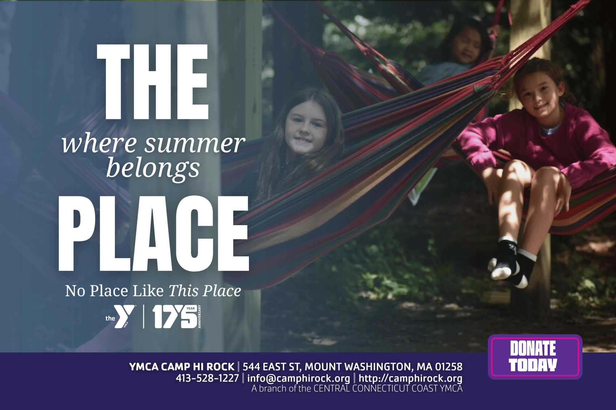 Campaign cover image for 2025 YMCA Camp Hi-Rock Giving Tuesday