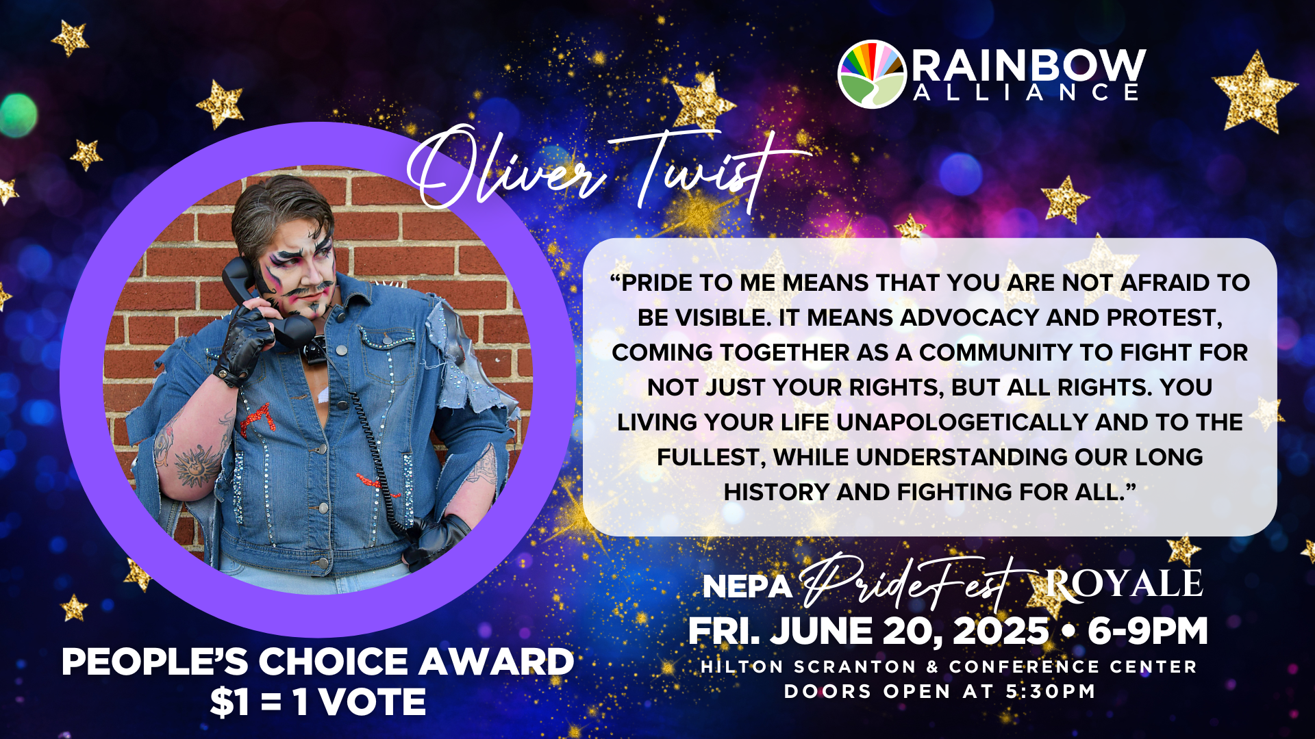 Campaign cover image for Oliver Twist: People's Choice 2025