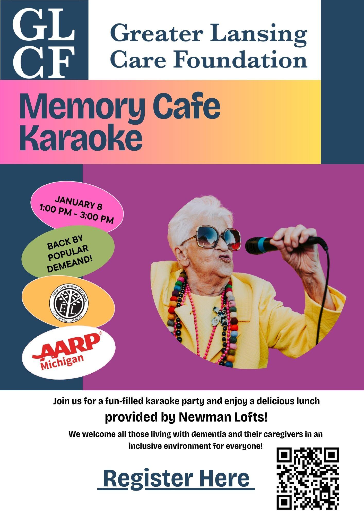Campaign cover image for GLCF Memory Cafe January 2026!