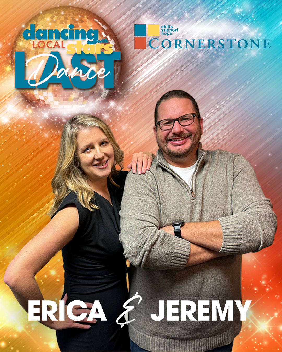 Campaign cover image for Erica & Jeremy People's Choice