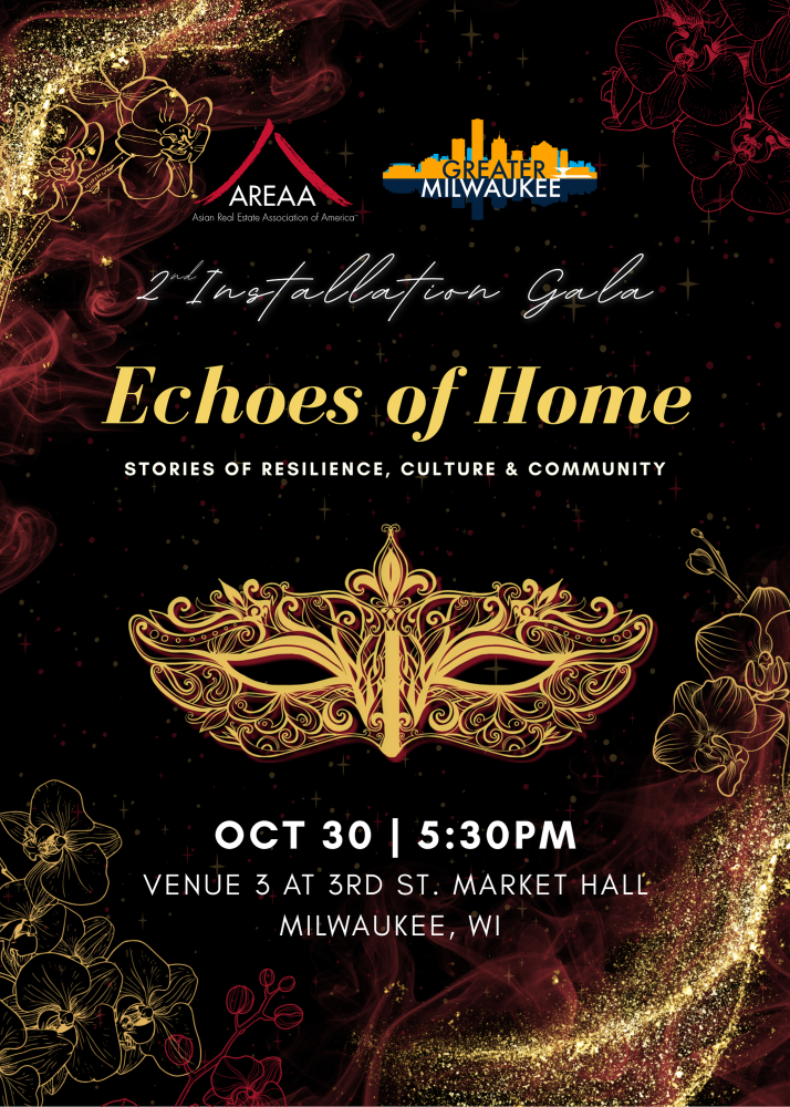 Campaign cover image for AREAA Greater Milwaukee 2nd Installation Gala - Echoes of Home
