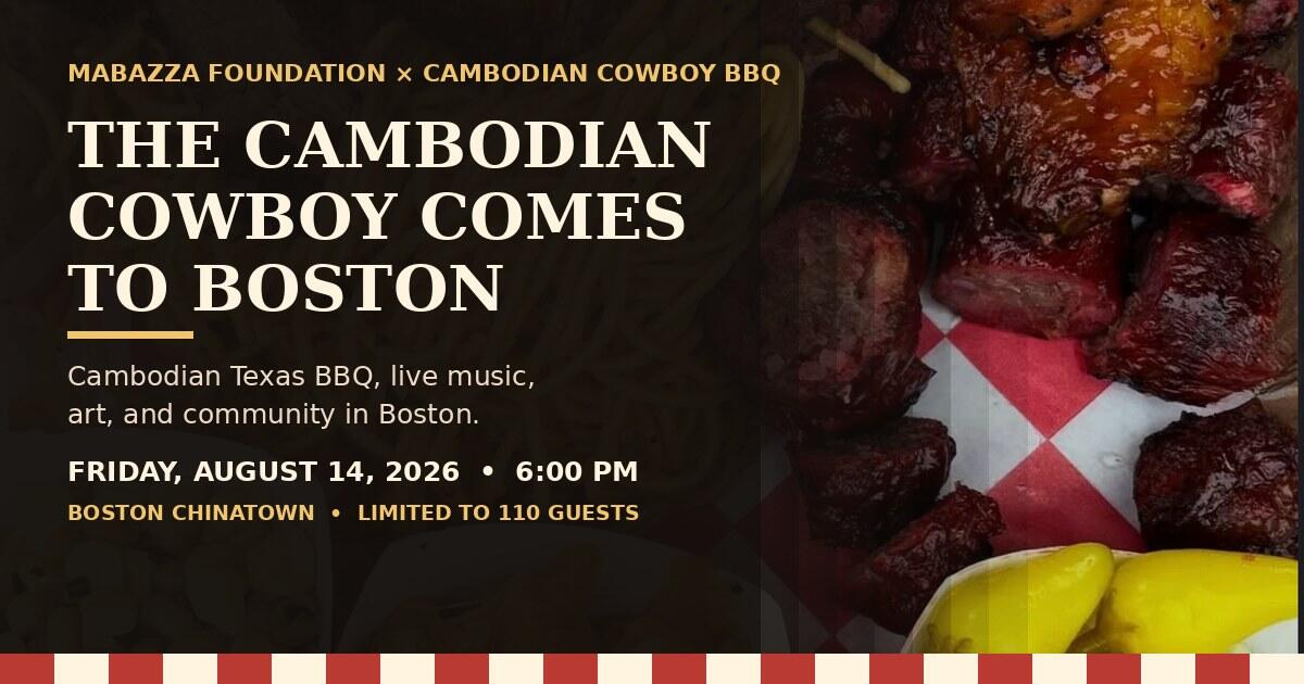 Campaign cover image for The Cambodian Cowboy Comes to Boston