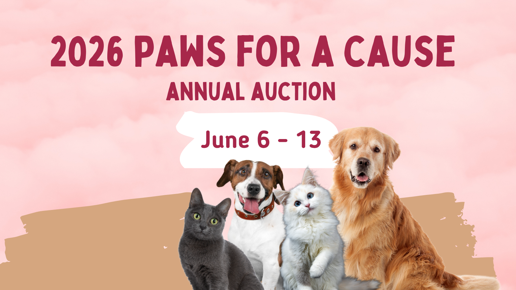 Campaign cover image for Paws for a Cause 2026
