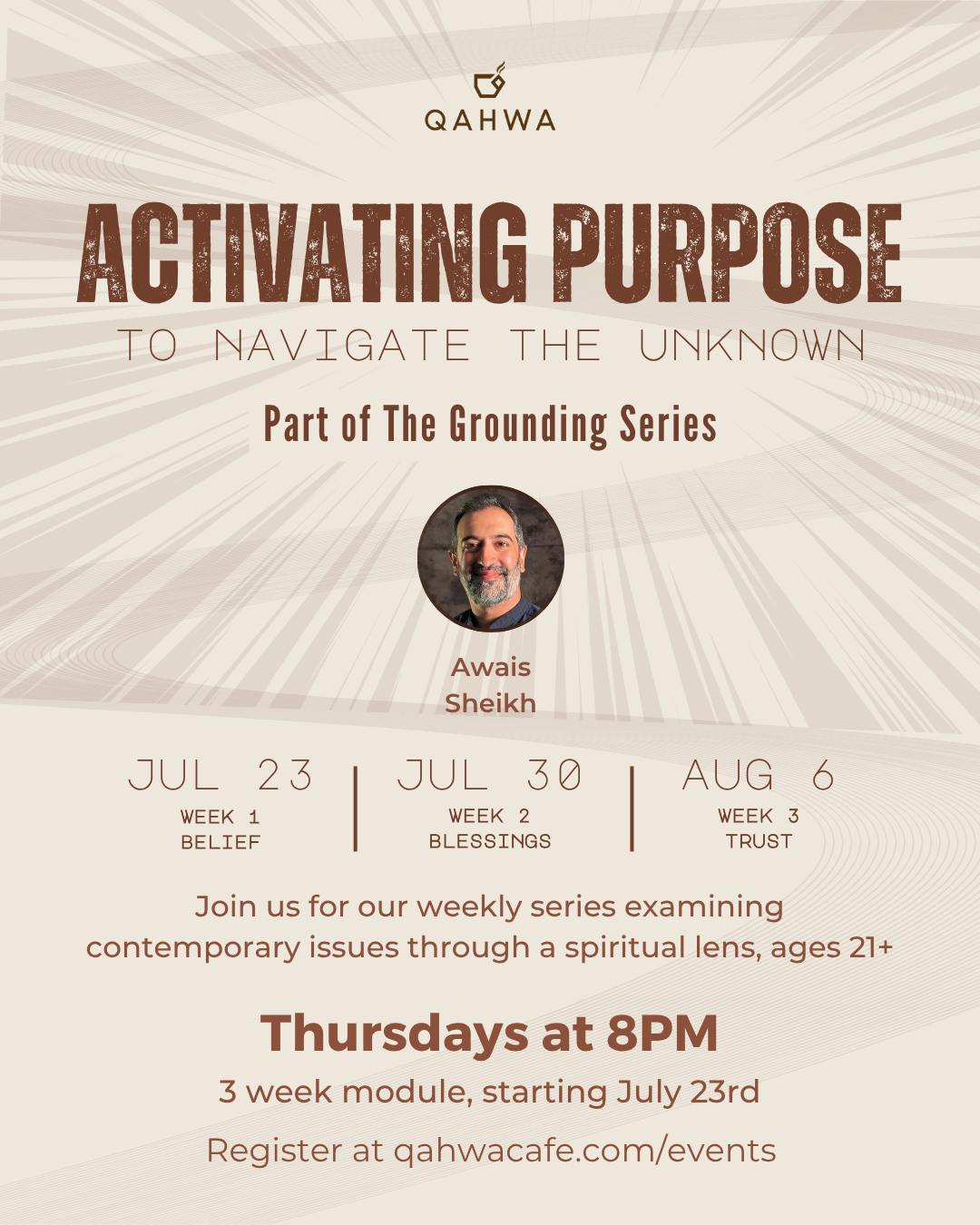 Campaign cover image for The Grounding: Activating Purpose to Navigate the Unknown