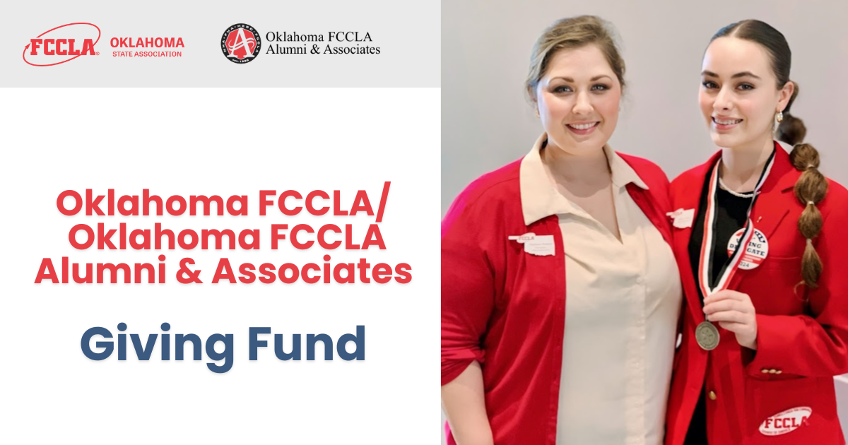 Campaign cover image for Oklahoma FCCLA & Oklahoma FCCLA Alumni and Associates Giving Fund