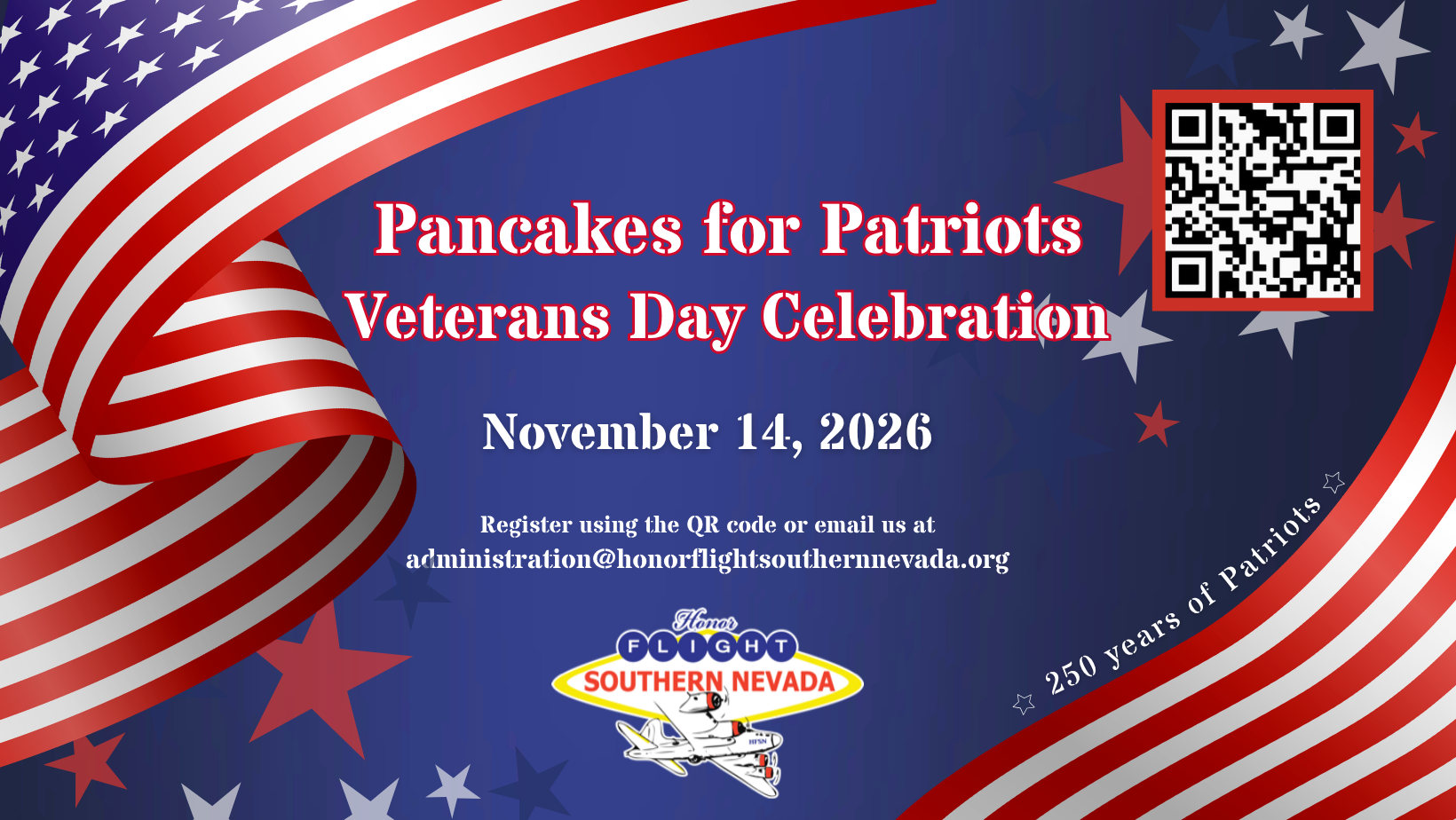 Campaign cover image for Pancakes for Patriots 2026