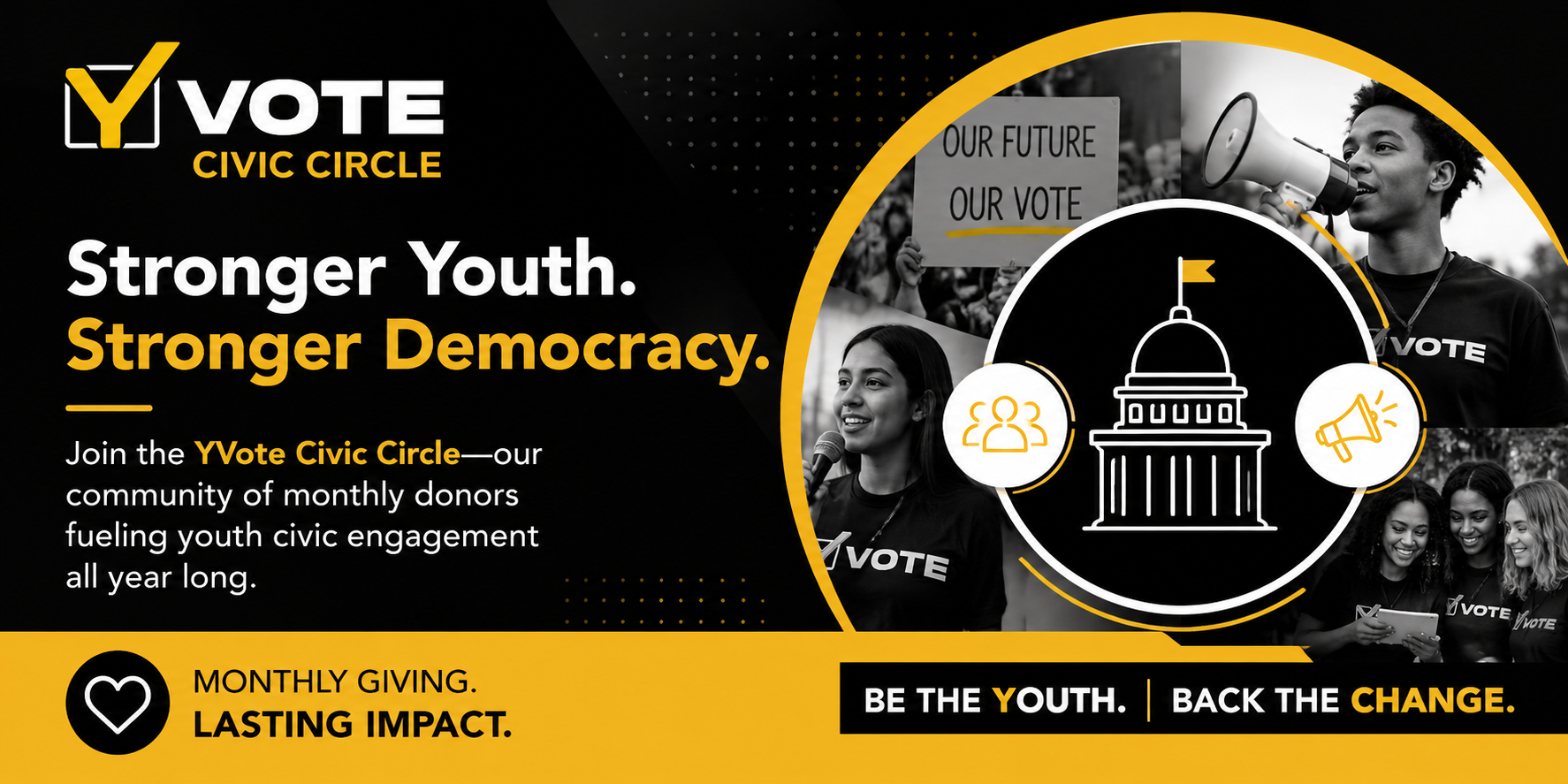 Campaign cover for YVote Civic Circle