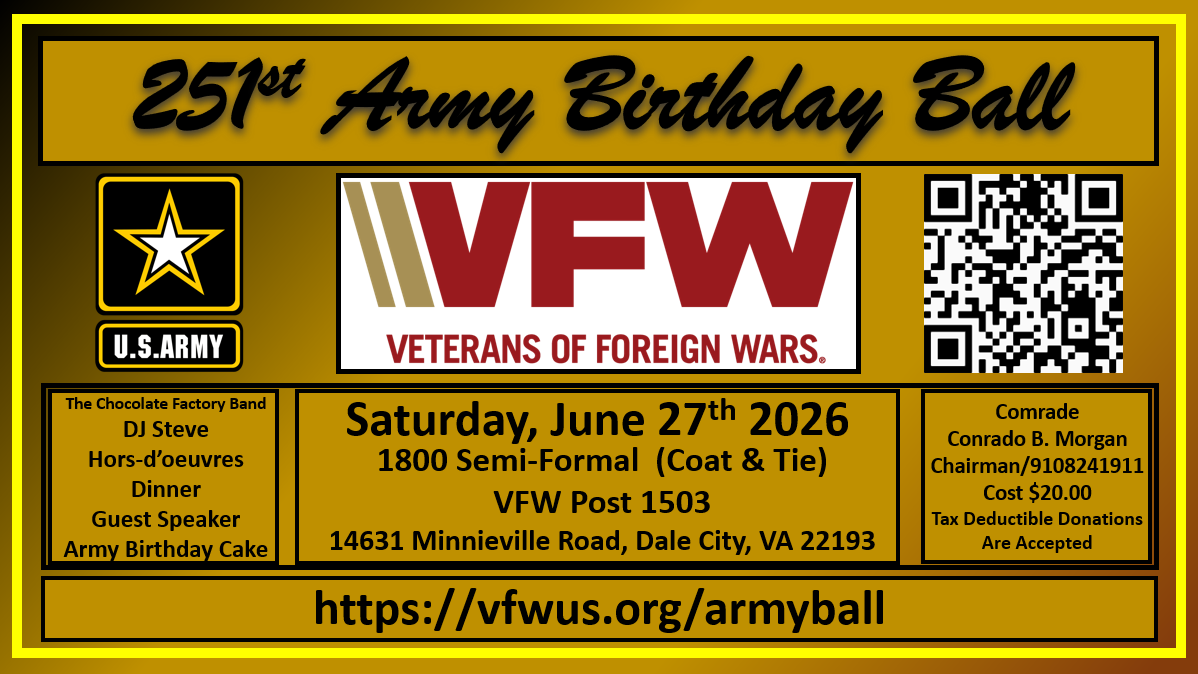 Campaign cover image for 251st Army Birthday Ball