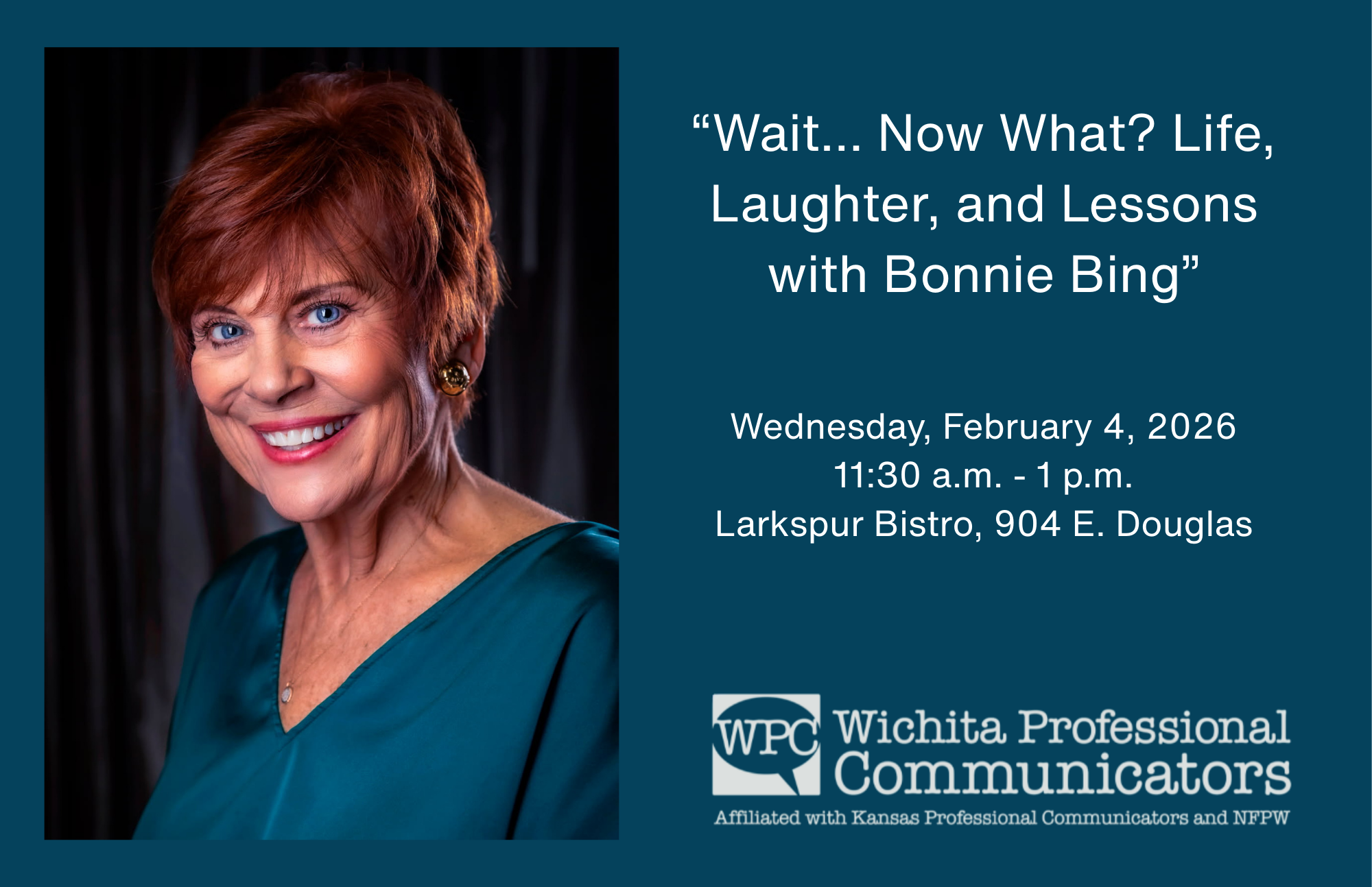 Campaign cover image for Wait… Now What? Life, Laughter, and Lessons with Bonnie Bing