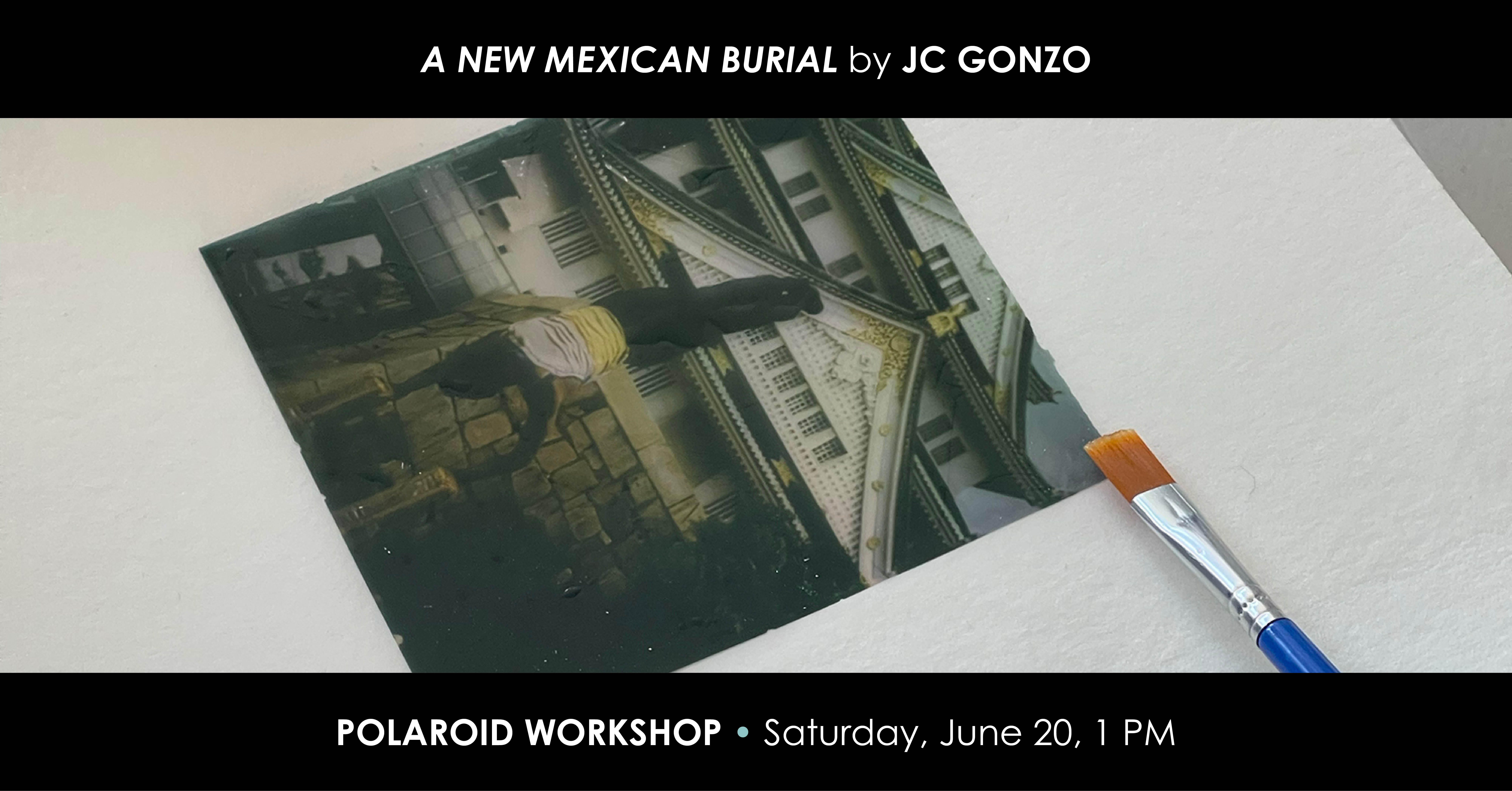 Campaign cover image for CENTER Polaroid Workshop with JC Gonzo