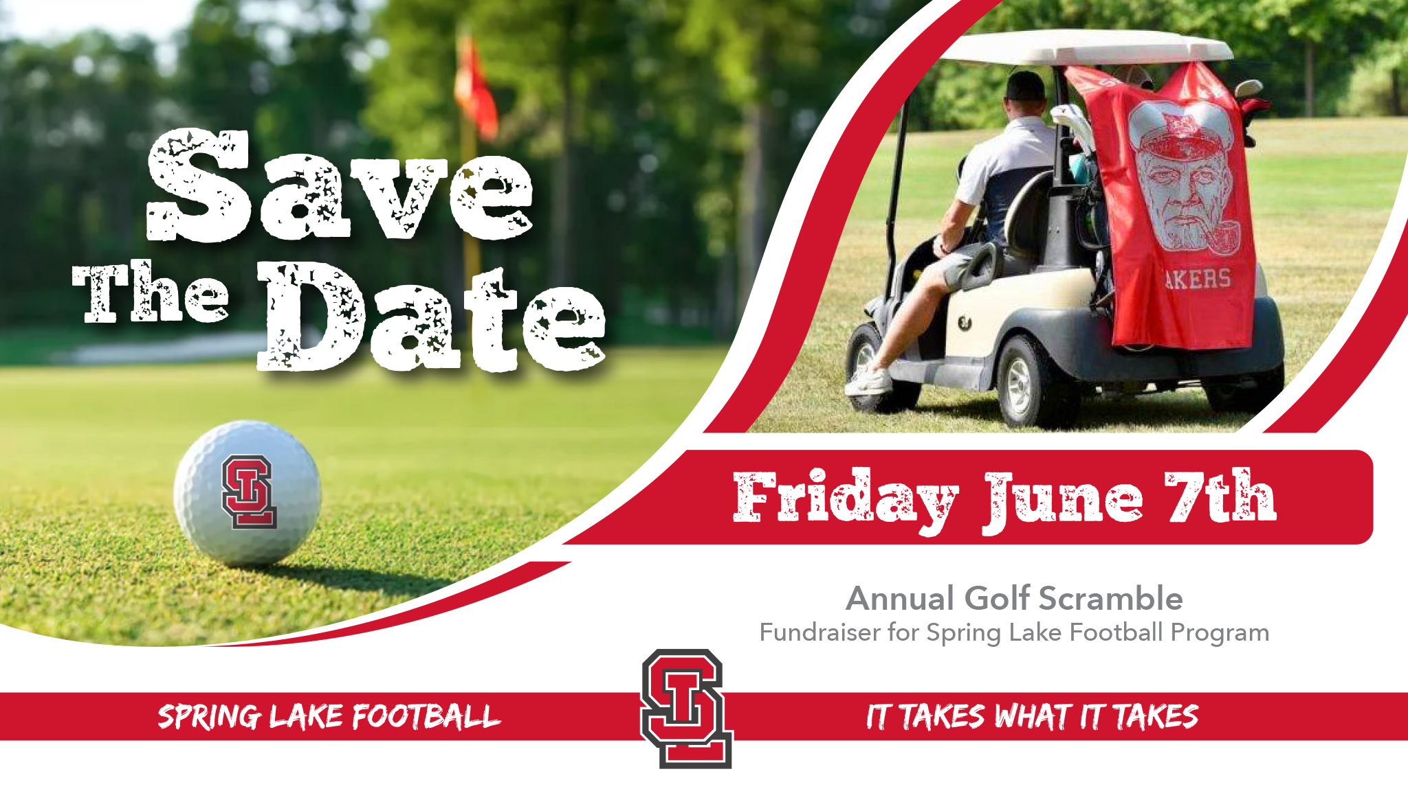 Campaign cover image for 2024 Spring Lake Football Scramble