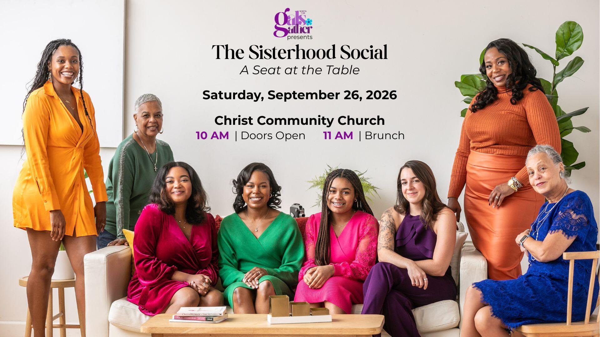 Campaign cover image for When the Gals Gather Presents: The Sisterhood Social 2026