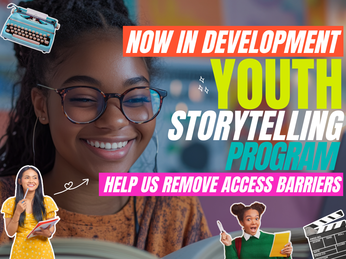 Campaign cover image for Stories in the Making: A Youth Storytelling Program