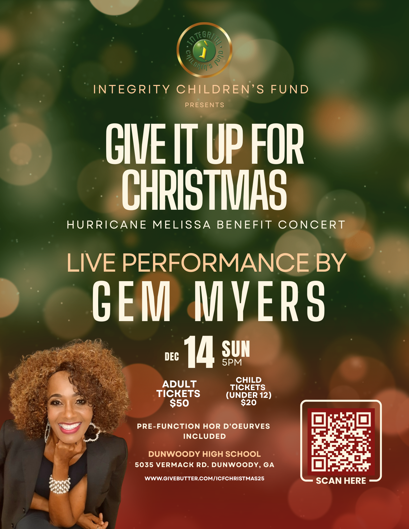 Campaign cover image for Integrity Children's Fund 2025 Christmas Concert