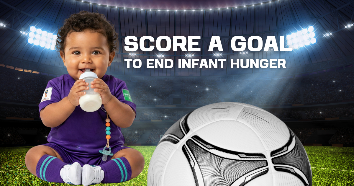Campaign cover for 48 Nations. One City. Every Baby Fed.