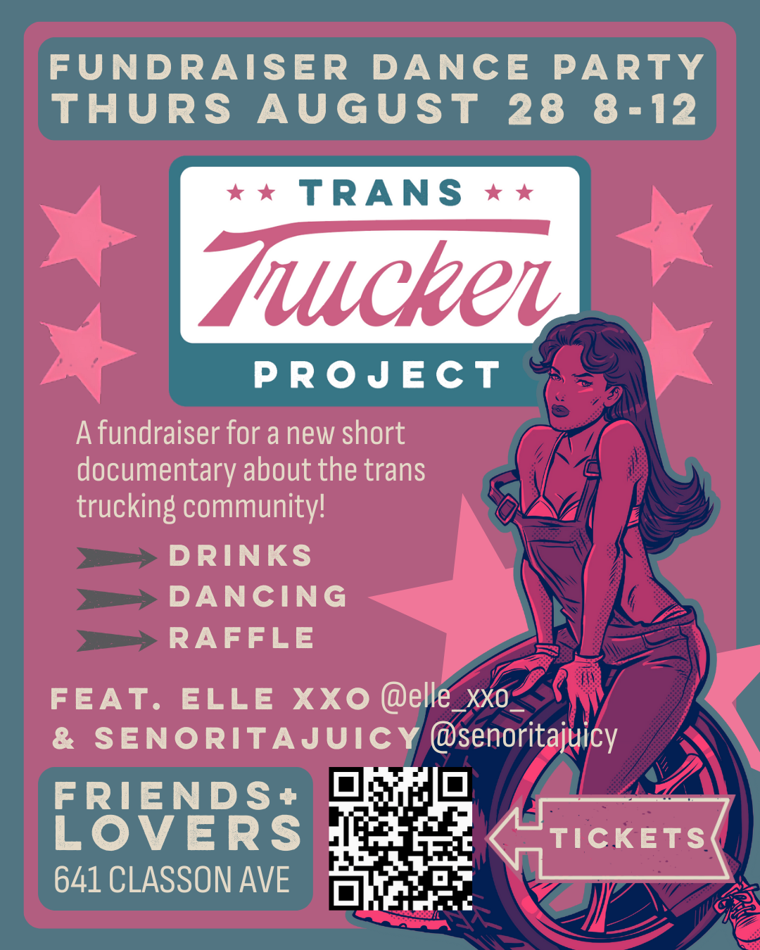 Campaign cover image for The Trans Trucker Project // Dance Party!