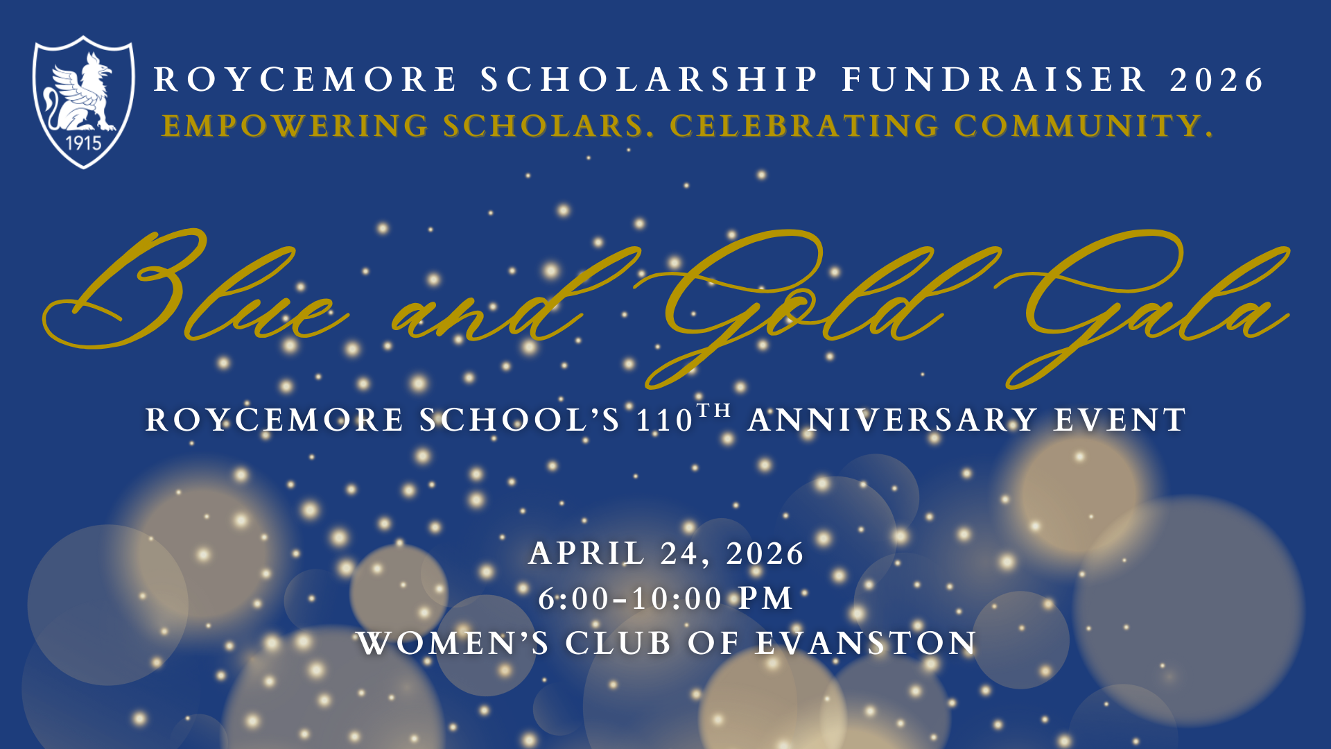 Campaign cover image for Roycemore Scholarship Fundraiser 2026