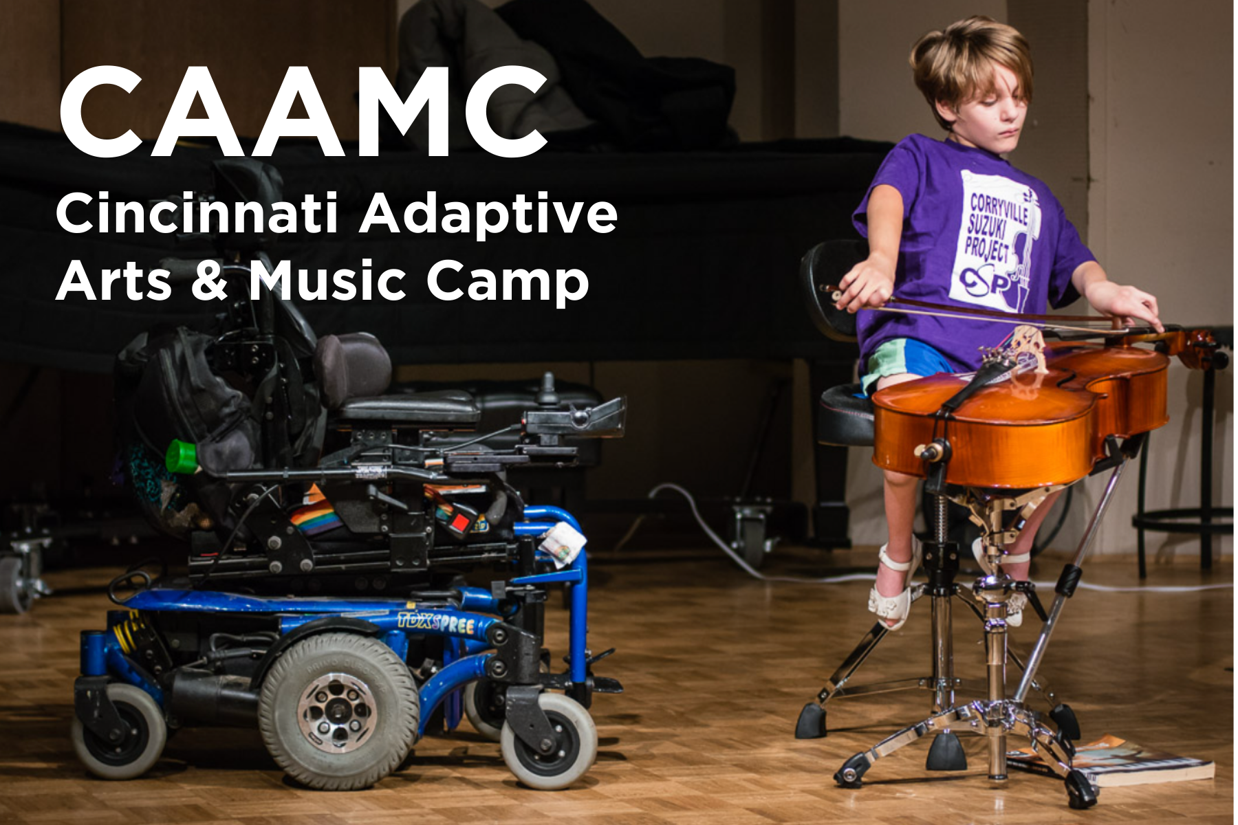 Campaign cover image for Adaptive Art and Music Camp