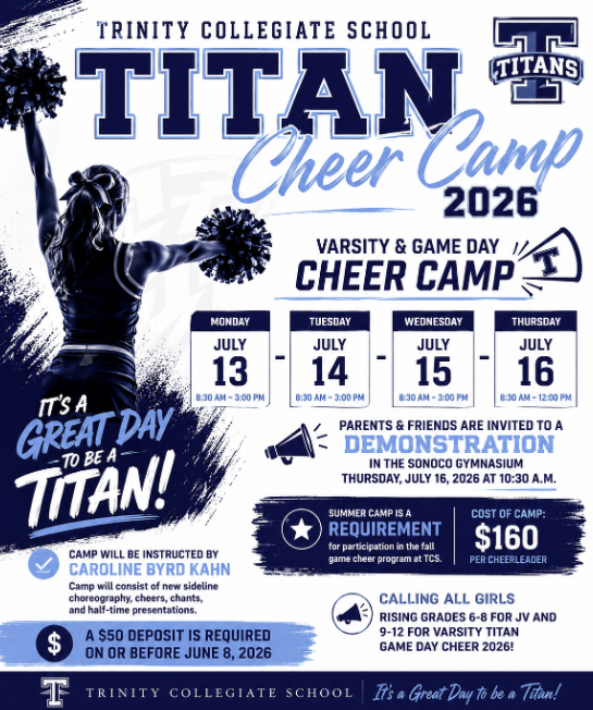 Campaign cover image for 2026 Titan Cheer Camp