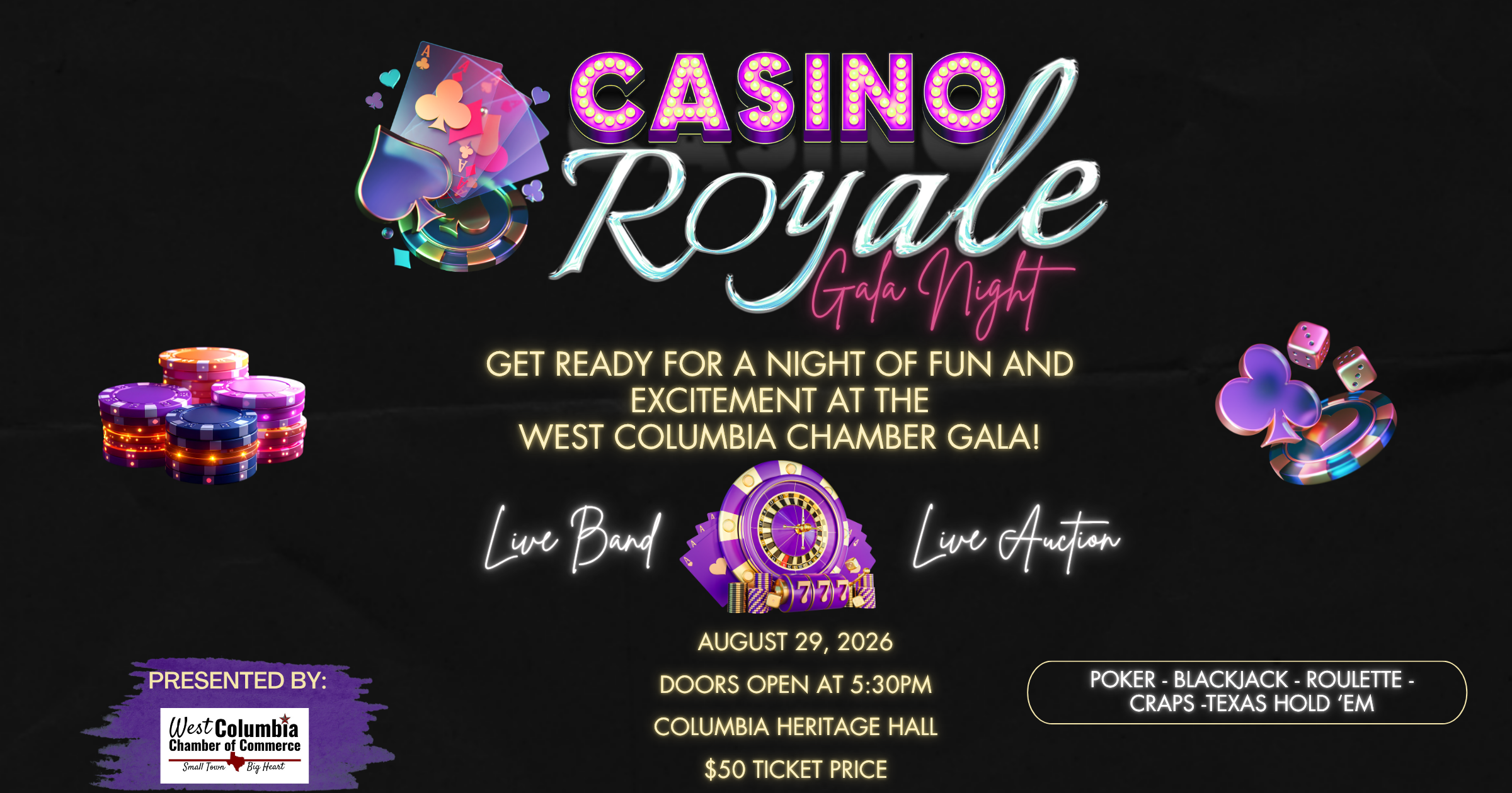 Campaign cover image for 2026 Casino Gala Night