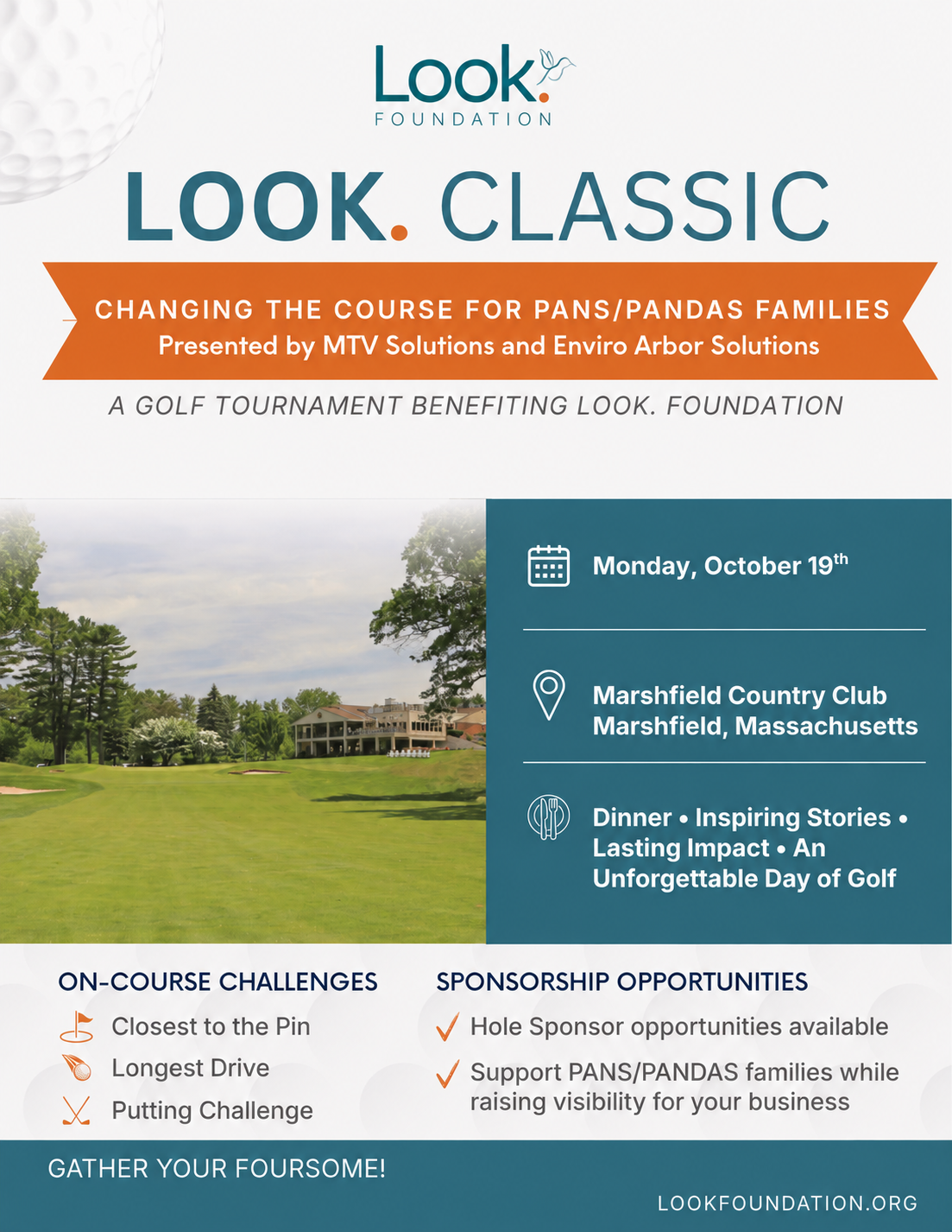 Campaign cover image for Look. Classic Golf Tournament 2026