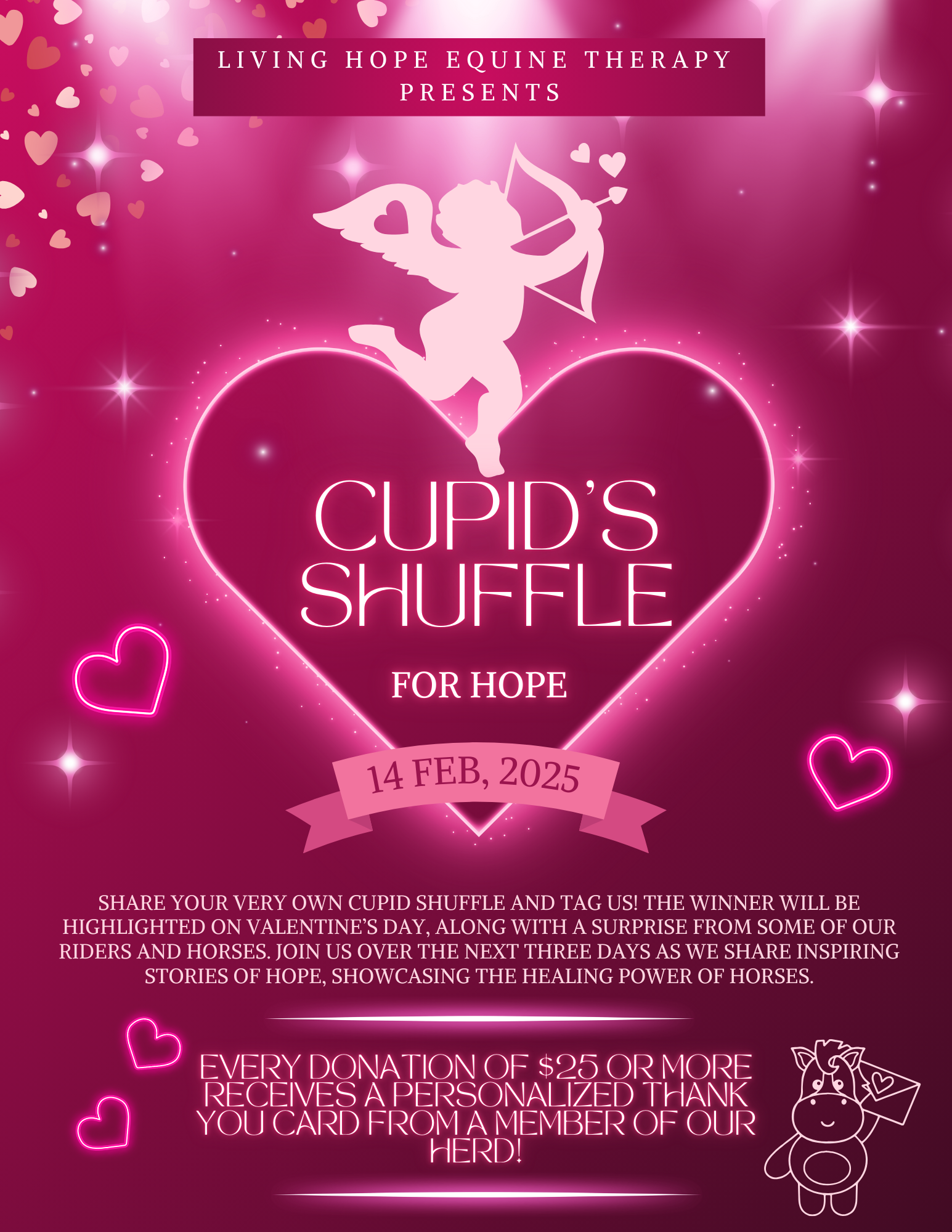 Campaign cover image for Cupid Shuffle For Hope
