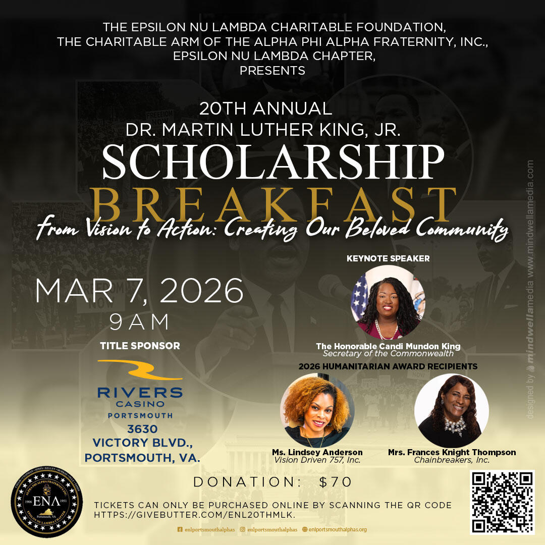 Dr. Martin Luther King Jr. annual scholarship breakfast.