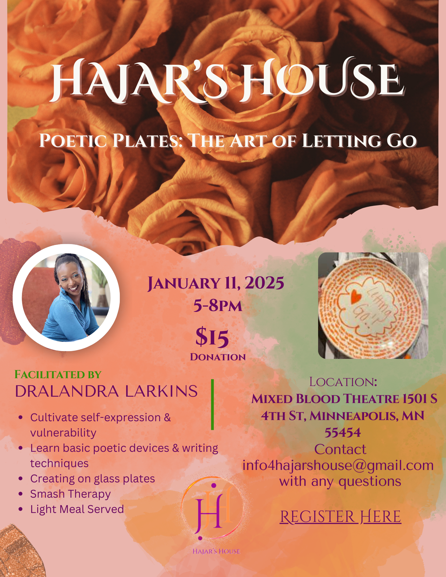 Campaign cover image for Poetic Plates: The Art of Letting Go