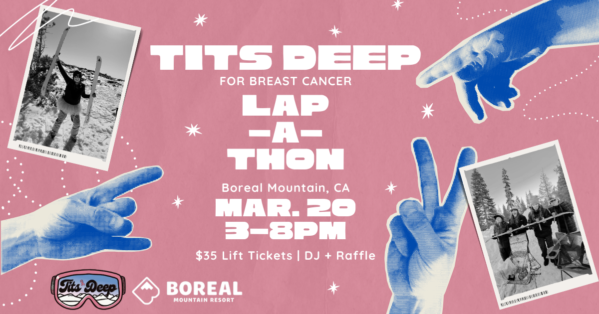 Campaign cover image for Tits Deep Lap-A-Thon at Boreal