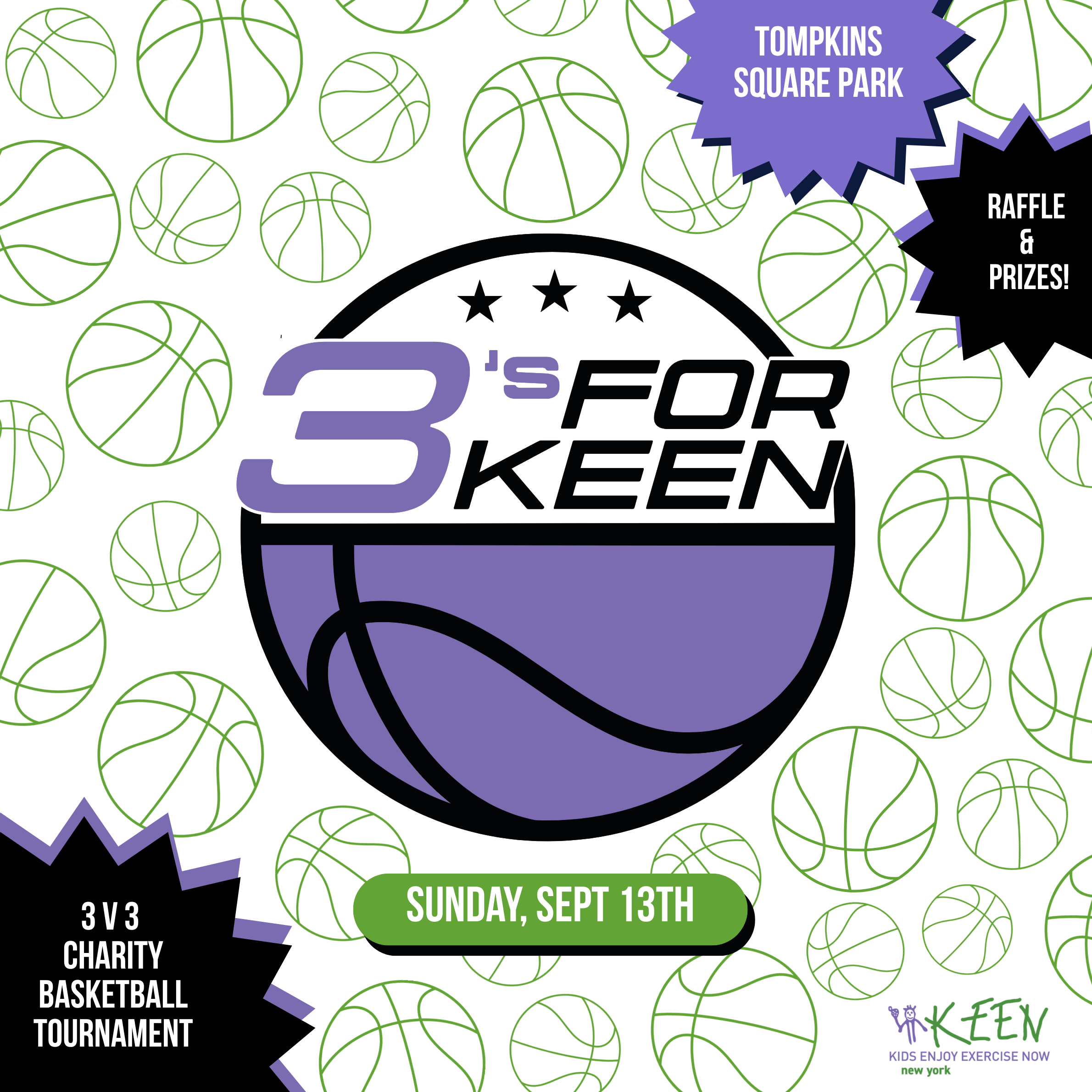 Campaign cover image for 3's for KEEN 2026