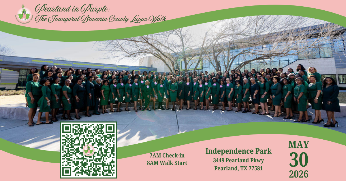 Campaign cover image for Pearland in Purple: The Inaugural Brazoria County Lupus Walk