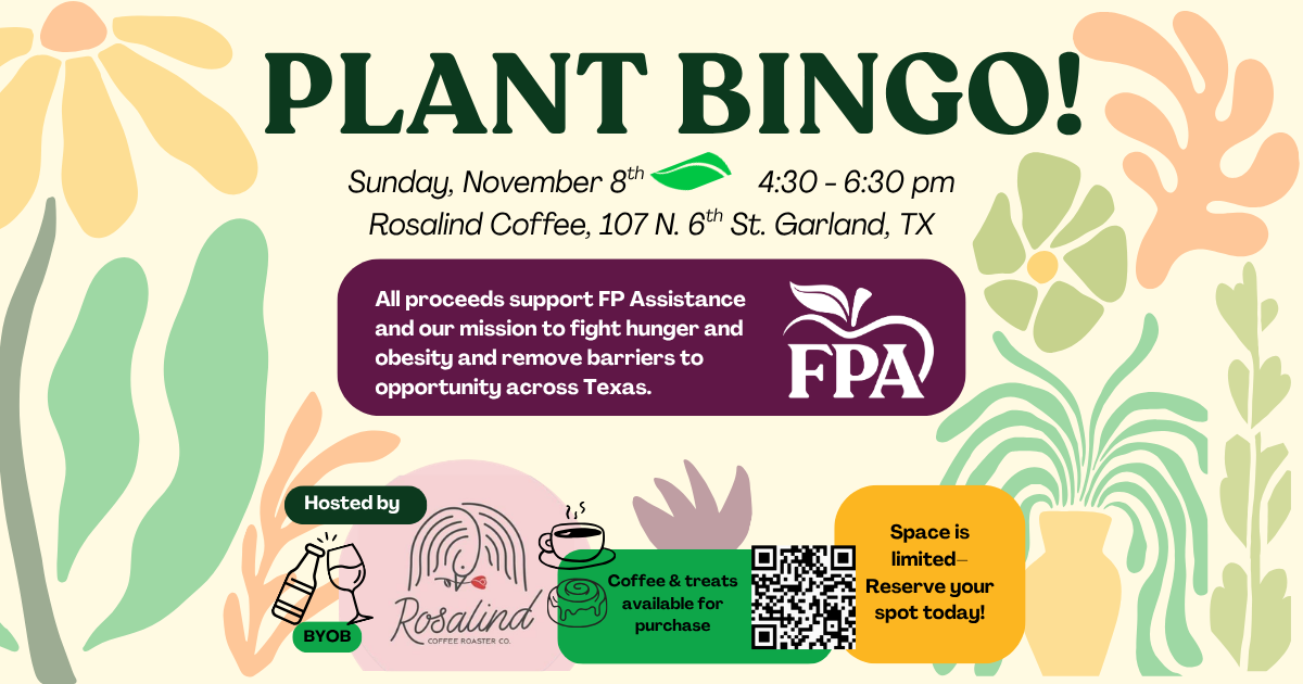 Campaign cover image for FPA Plant Bingo