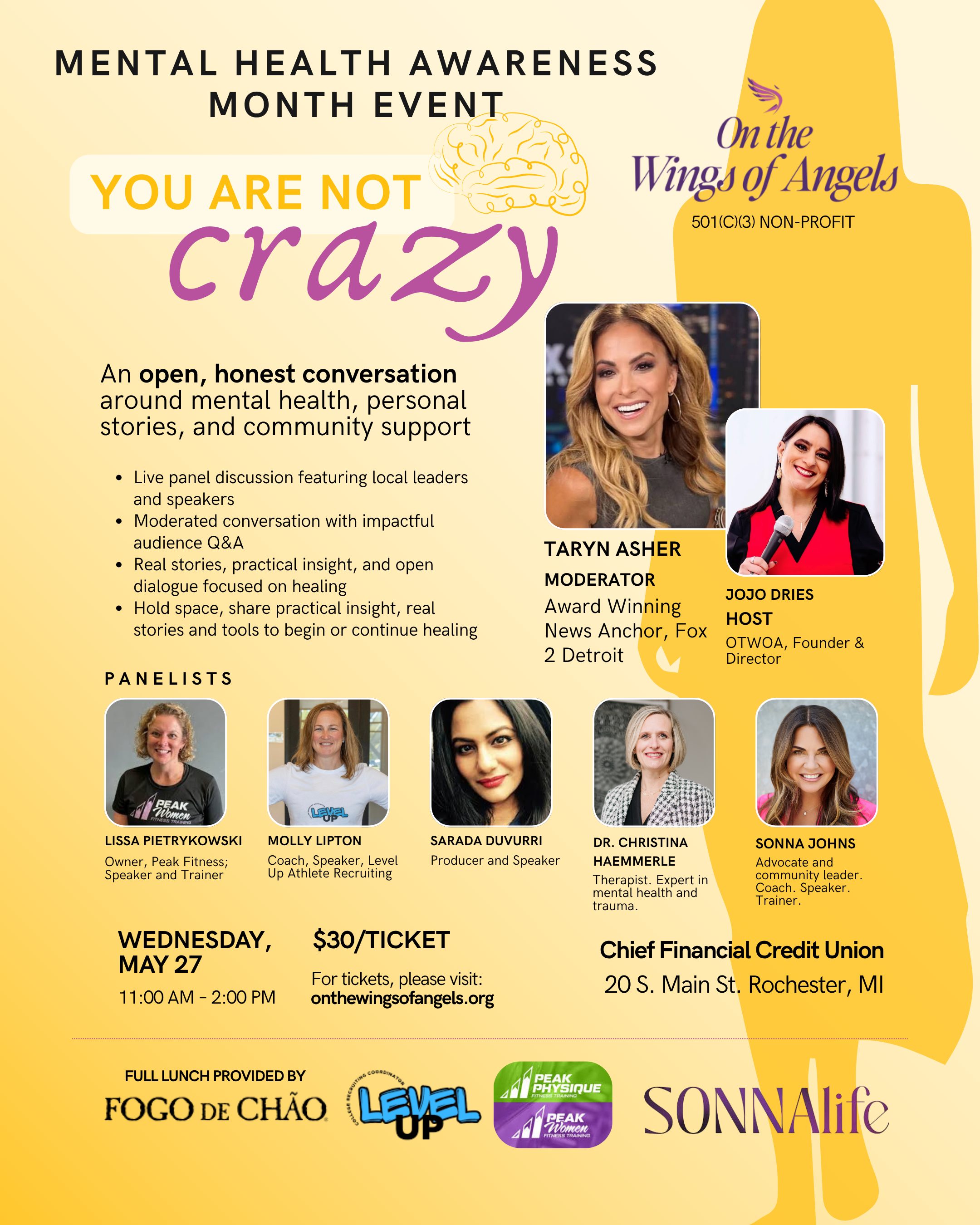 Campaign cover image for Mental Health Awareness Month Event