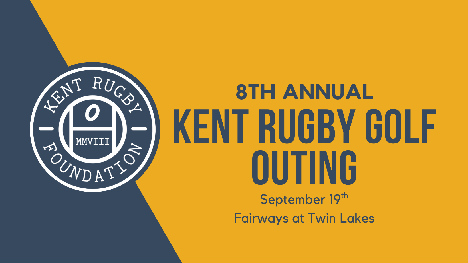Campaign cover image for 8th Annual Kent Rugby Golf Outing