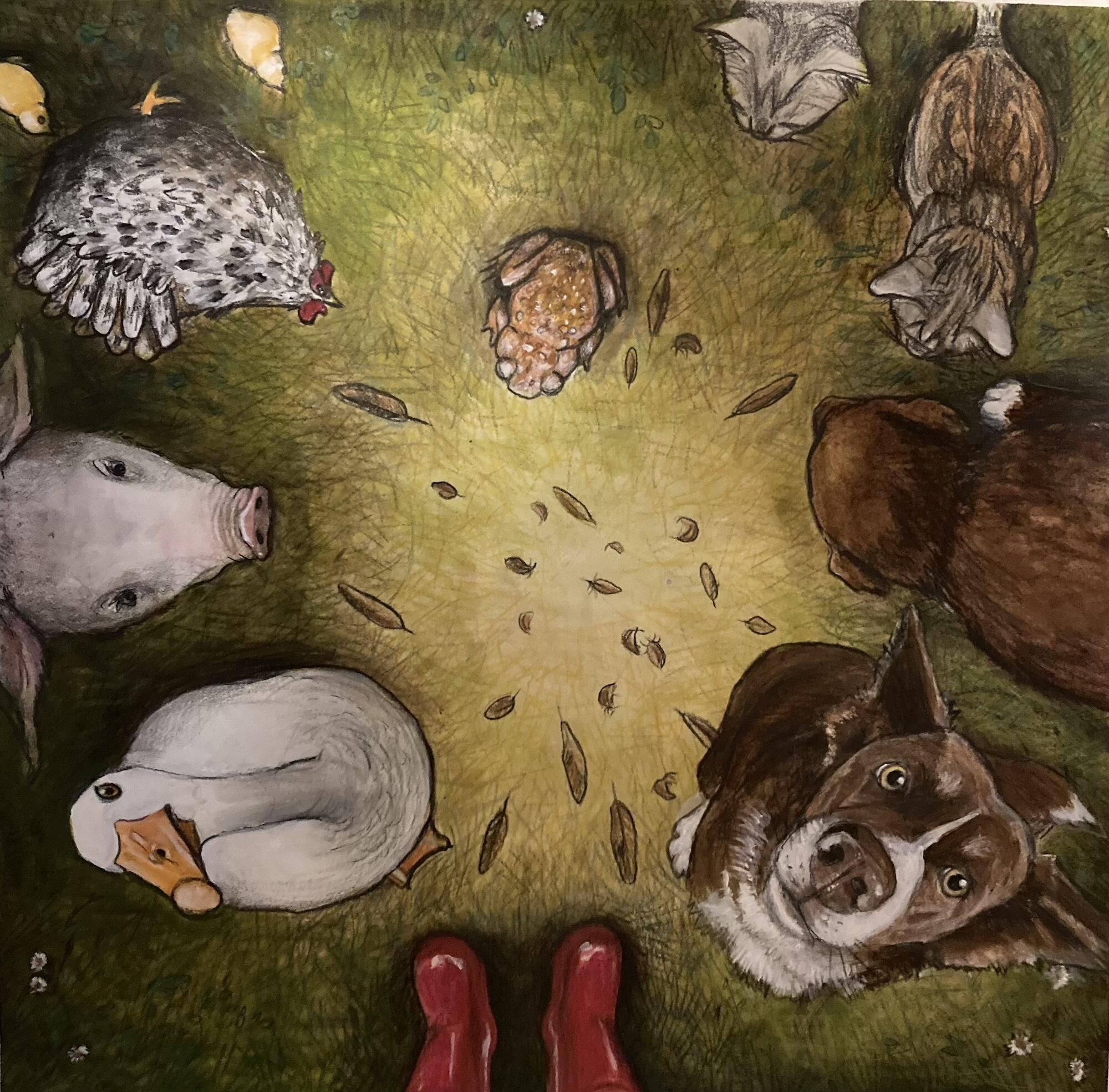 Campaign cover image for Farm to Table Dinner at Quick Brown Fox Farm