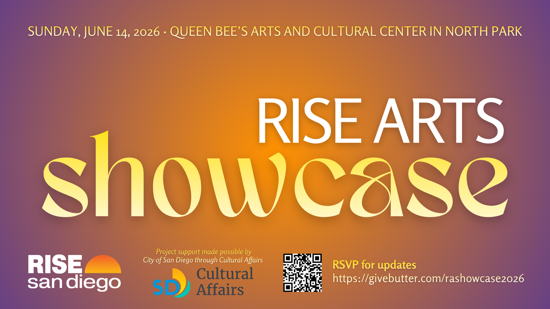Campaign cover image for RISE Arts Showcase 2026
