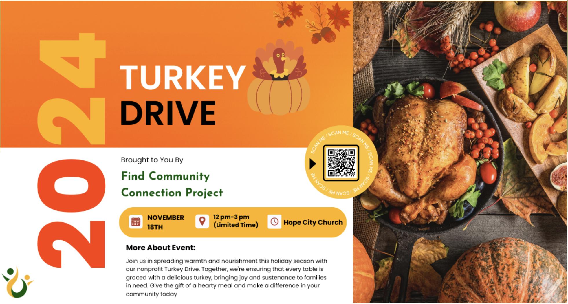 Campaign cover image for FCCP 2024 Turkey Drive