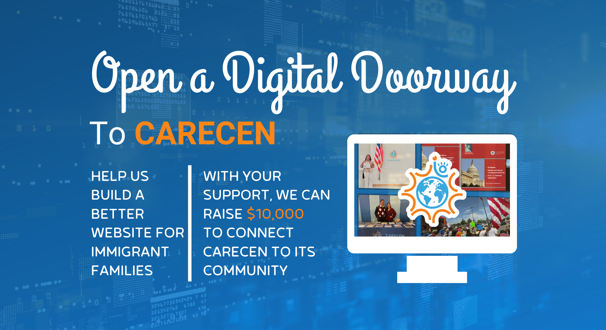 Campaign cover image for Open a Digital Doorway to CARECEN