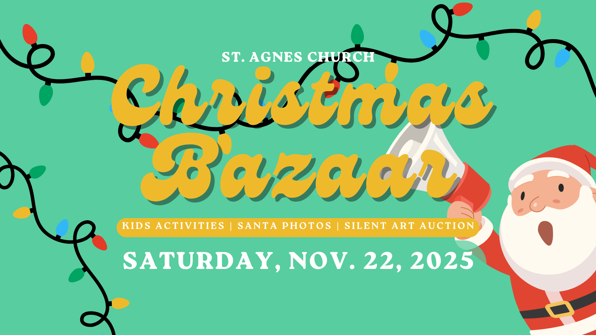 St. Agnes 2025 Christmas Bazaar | St Agnes Church