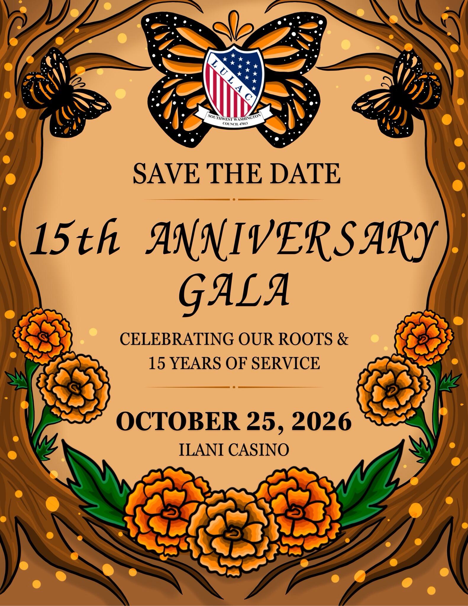 Campaign cover image for 15th Anniversary Gala