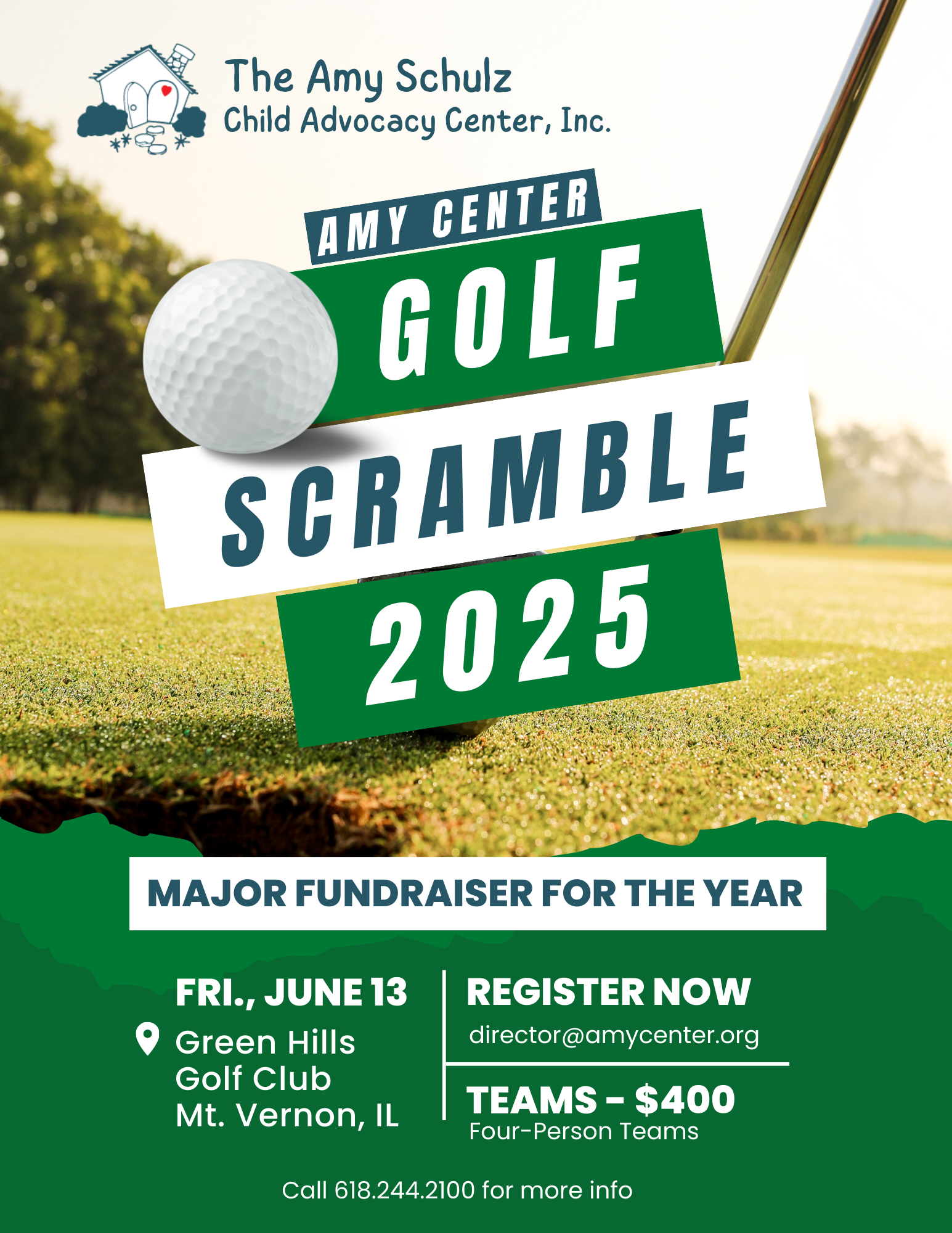 Campaign cover image for 2025 Amy Center Golf Scramble